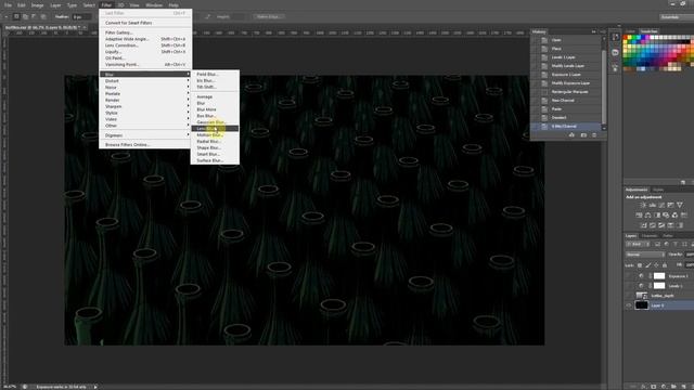 3D post processing DOF blur tutorial смотреть онлайн