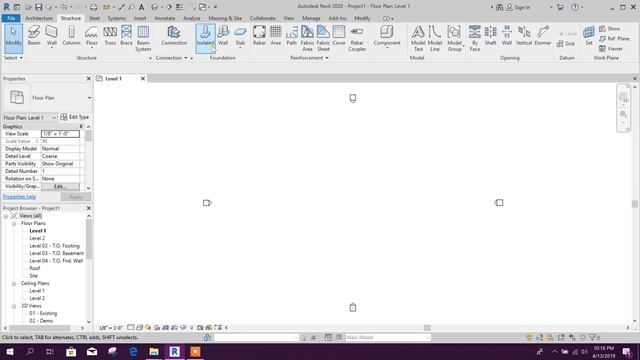 Revit 2020 - Tutorial for Beginners [General Overview] смотреть онлайн
