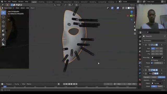 Jason Mask 3d Model смотреть онлайн