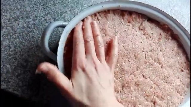 Krautkopf /Schichtkohl/ Schichtkraut / капуста с мясом, картошкой и соусом