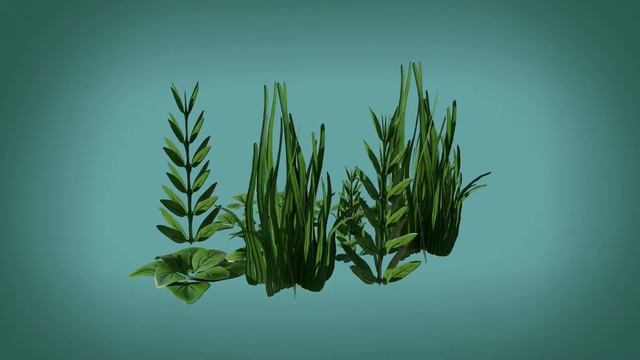 Stylized 3D Grass Asset Pack made in Blender / ZBrush смотреть онлайн
