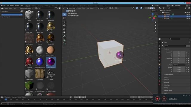FREE Blender PBR Textures and Materials (+800 procedural materials for Blender 3 ) смотреть онлайн