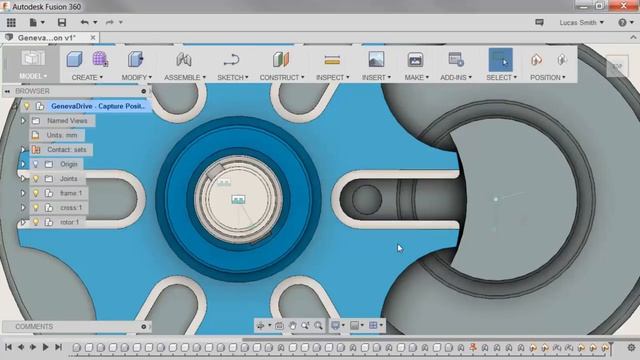 Autodesk Fusion 360 Capture Position Rigid Groups and Contact Sets смотреть онлайн