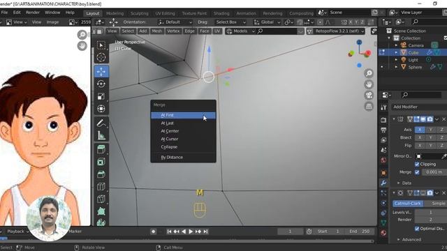 cartoon character creation in blender|part-2 смотреть онлайн