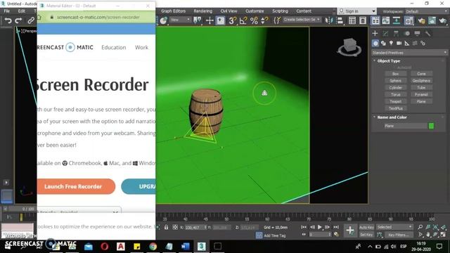 3Ds Max - maderas, bump y luces смотреть онлайн