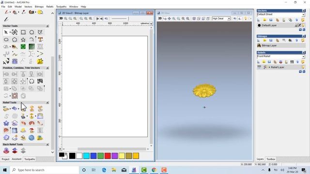 ARTCAM 2008,2018 FULL HINDI TUTORIALS 33,CREATE VECTOR BOUNDARY,3D смотреть онлайн