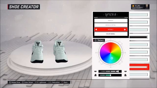 NBA 2K17 Shoe Creator Nike Kobe AD 