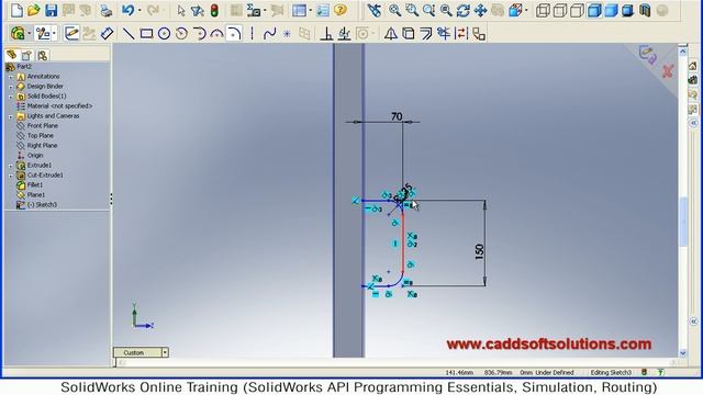 SolidWorks Door Modeling Tutorial | SolidWorks Part Modeling Tutorial смотреть онлайн
