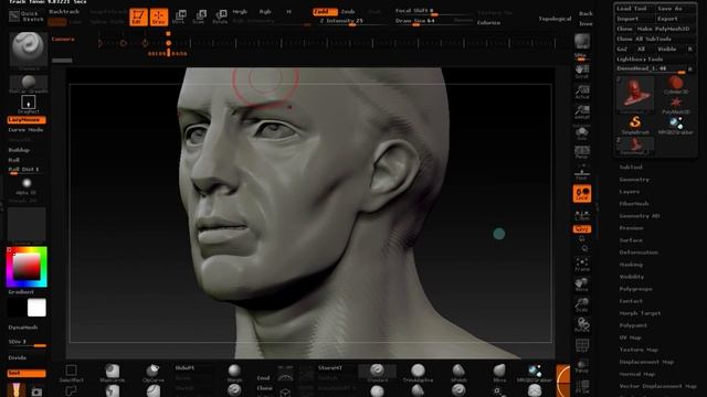 Zbrush Time ViewPort смотреть онлайн