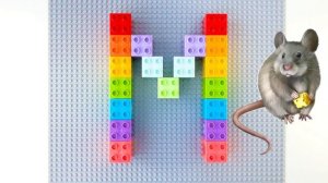 Английский алфавит с Лего Дупло | Буквы для детей