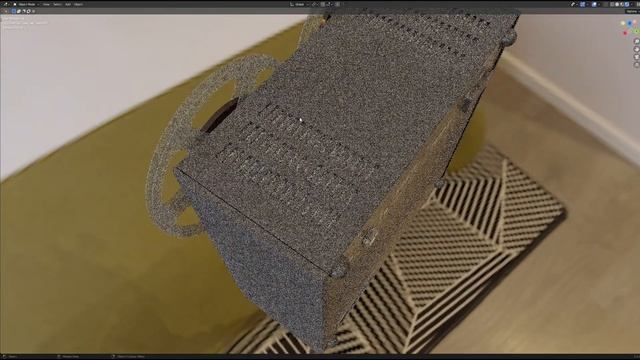 Vintage reel-to-reel tape recorder Olympus 702 - blender preview смотреть онлайн