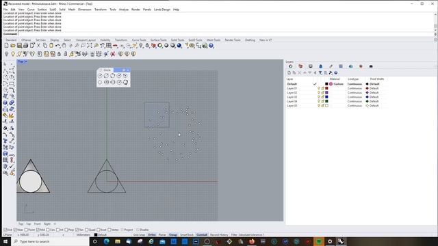 How to Rhino 3D - Circles in Rhino and Grasshopper - Beginners Tutorial - 007 смотреть онлайн