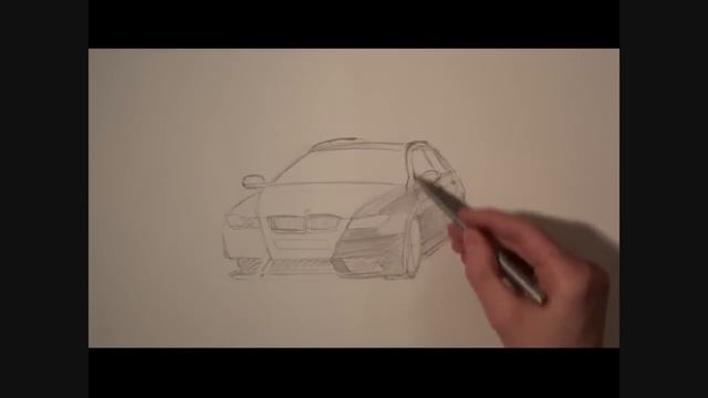 Car Sketch || BMW 3er Touring [HD] смотреть онлайн