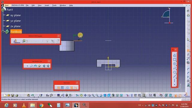 CATIA V5 SOLID MODELING IN CATIA :- 3 смотреть онлайн