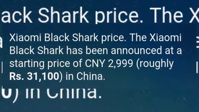 Xiomi BLACK SHARK || #1Gaming smart phone || review || specification || launch! ! . . . смотреть онлайн