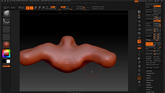 Introduction to ZBrush Tutorial (2/5) - Adaptive Skin смотреть онлайн