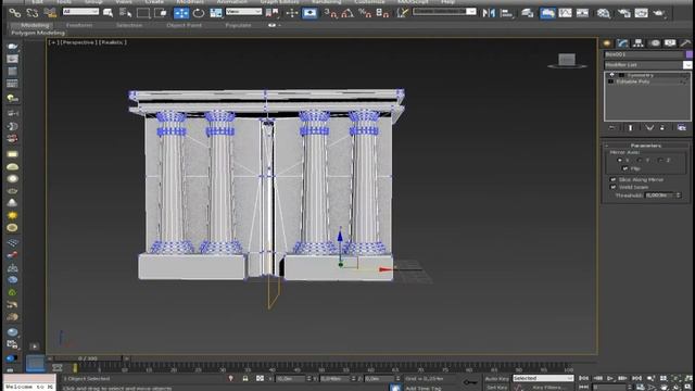 [Speed Modeling]3Ds Max 2014.Entrance to the park смотреть онлайн
