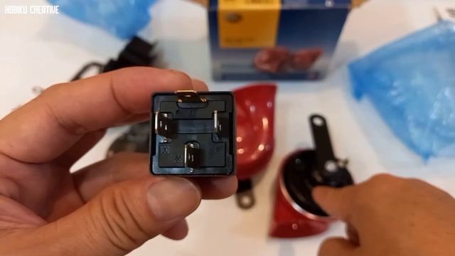Pasang Klakson Hella Dengan Relay Di Innova Reborn|Red Twin Tone