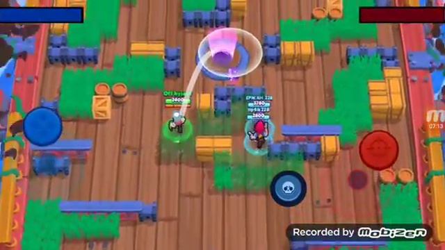 Наши первые игры!#BRAWL STARS с Шелли до Эмз!