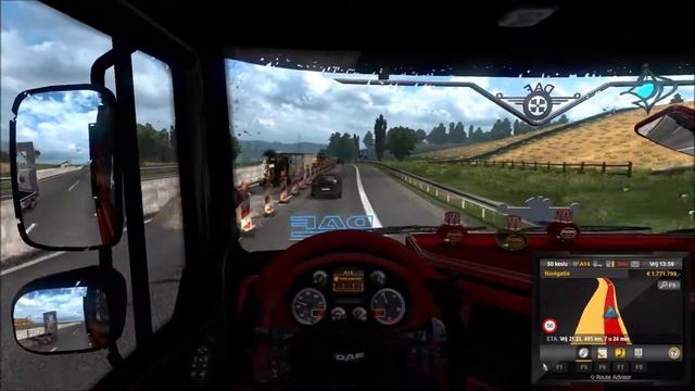 euro truck simulator 2 #5 daf open pijp en spoiler смотреть онлайн
