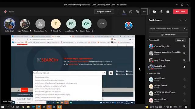 SCC Online training workshop - Delhi University, New Delhi смотреть онлайн
