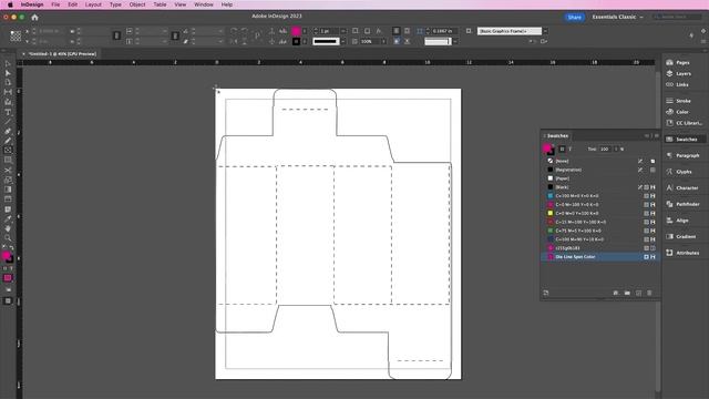 Packaging Design 📦 for Beginners: How to Create a Simple Box in #indesign смотреть онлайн