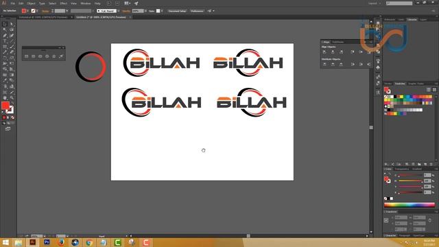 Advance Logo Design tutorial Part-3. 100% guarantee win this concept freelancer смотреть онлайн