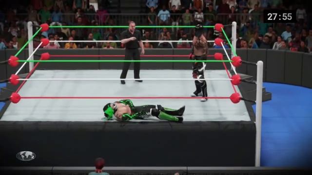 "Nightmare" X v "Nightmare" Dustin / Azteca War Title Match / BCW Worldwide смотреть онлайн