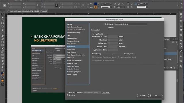 InDesign: Ruining the Mystery, Part 1 (paragraph & character styles, 6/7) смотреть онлайн