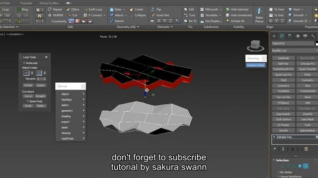 3ds max tuto 06 quad cap Organically shape смотреть онлайн