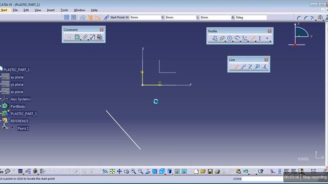 Lesson - 3 CATIA Sketcher Design Part - 3 English Version with Audio with Subtitles-Learncatia com смотреть онлайн