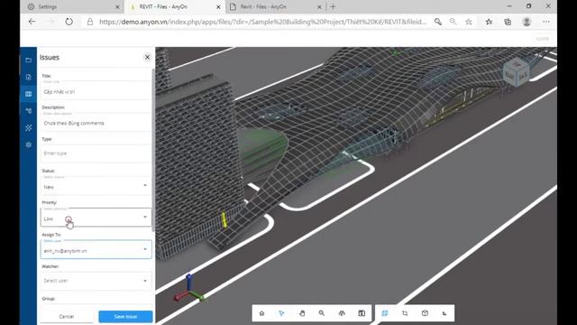 3D Viewer - Xem mô hình 3D IFC, Revit ... trực tiếp trên AnyON смотреть онлайн
