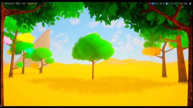 Stylized Trees Pack (Excuse the low fps and quality, OBS is struggling) смотреть онлайн