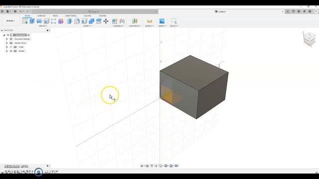 Solid bodies in Fusion 360 смотреть онлайн