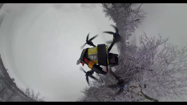 PERSPECTIVE MOTION (3RD PERSON VIEW DRONE FREESTYLE) GoPro Fusion 360 camera смотреть онлайн