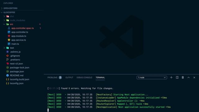 6 Running NestJS In Development Mode