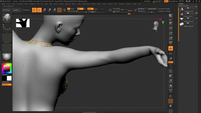 how to retopology in Zbrush смотреть онлайн