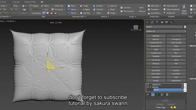 3ds max tutorial clothify pro part 02 смотреть онлайн