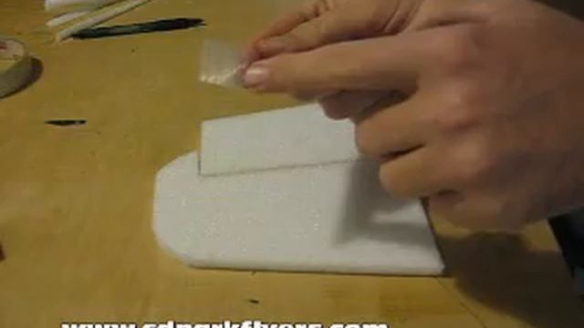 How to Cut a 45 bevel and make a tape hinge смотреть онлайн