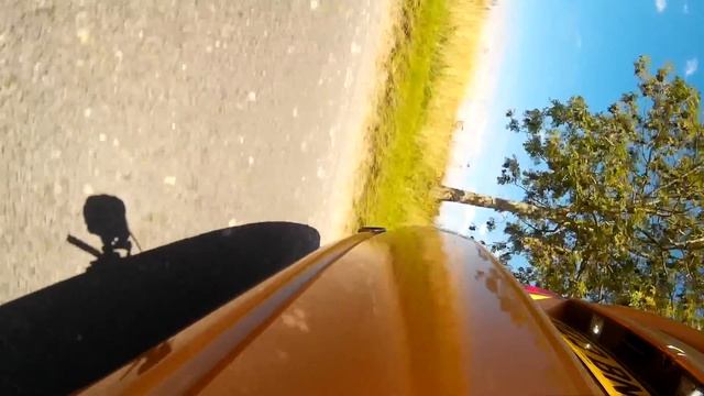 Volvo S70R exhaust test with SJcam bumper mount смотреть онлайн