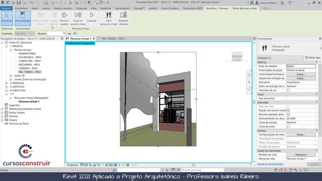 17/20 Revit 2021: Animação com percurso virtual смотреть онлайн