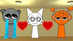 Грей любит Венду, но Венда любит Орена - Спрунки майнкрафт