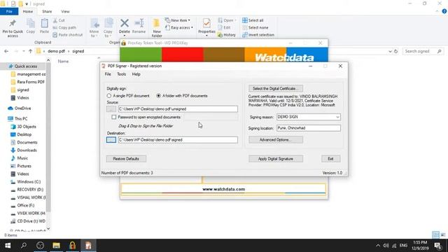 Multiple PDF Signer - How to sign multiple PDF at same time? смотреть онлайн