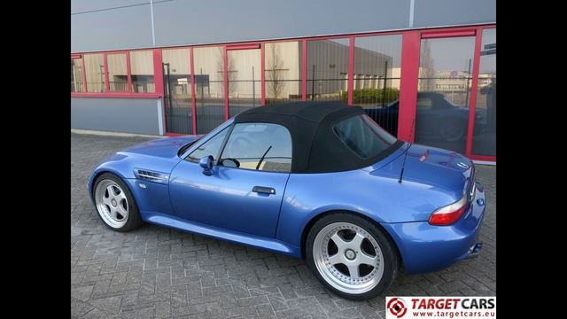 750350 BMW Z3M CABRIO 3.2L 321HP S50 M-ROADSTER 02-99 BLUE 81924KM LHD смотреть онлайн