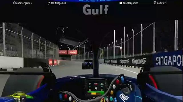 🚗 Вид из кокпита! Williams FW45 в Сингапуре – Гонка, полная адреналина! 🏎️🔥 смотреть онлайн