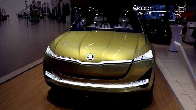 Škoda Vision E "prototip" смотреть онлайн