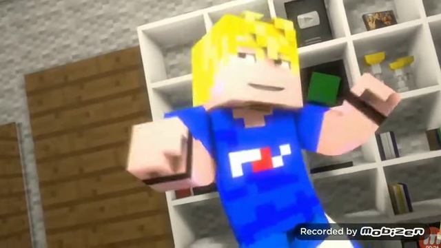 Electro Shuffle In Minecraft! (Fortnite Dance)