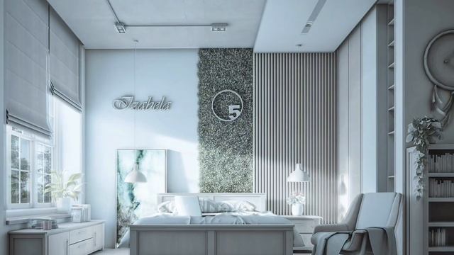 Sketchup Vray Next Animation Sequence - Izabel’s Bedroom, смотреть онлайн