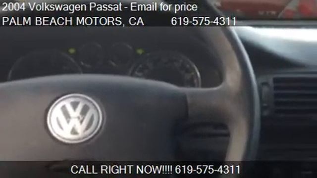 2004 Volkswagen Passat GLS for sale in San Diego, CA 92154 a смотреть онлайн