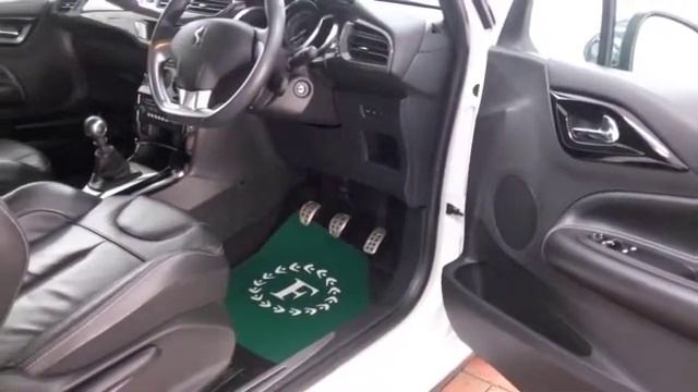 CITROEN DS3 DIESEL HATCHBACK (2012) 1.6 E-HDI 110 AIRDREAM DSPORT PLUS 3DR - AO62GYP смотреть онлайн